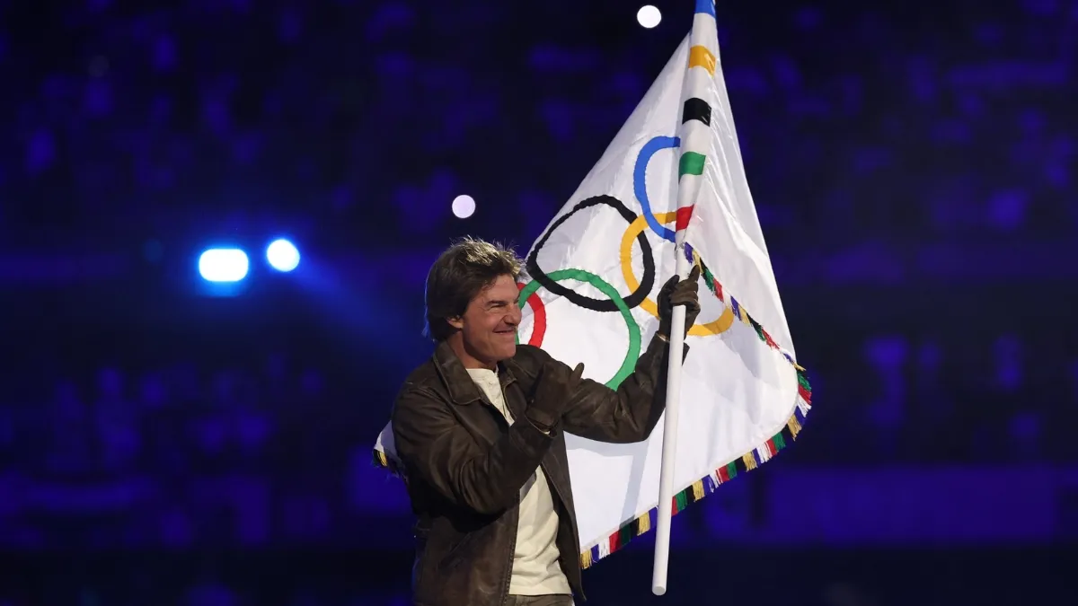 Paris Olympics Closing Ceremony Tom Cruise Leaves Audience Gasping